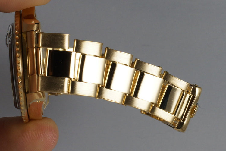 1978 Rolex YG GMT 1675 Root Beer Dial