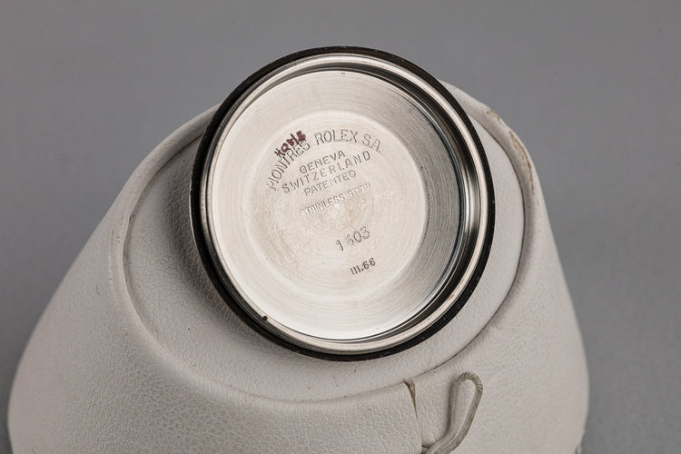 1966 Rolex DateJust 1603 Silver Linen Sigma Dial