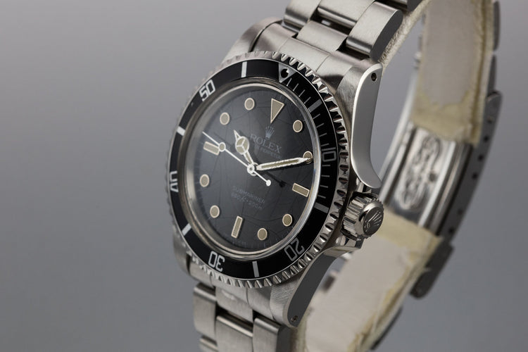 1985 Rolex Submariner 5513 Glossy Dial with Spider Cracking Patina