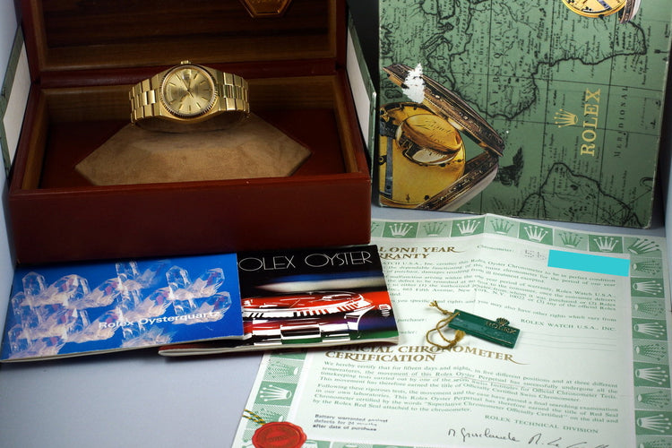 1978 YG OysterQuartz Day-Date 19018 with Box and Papers