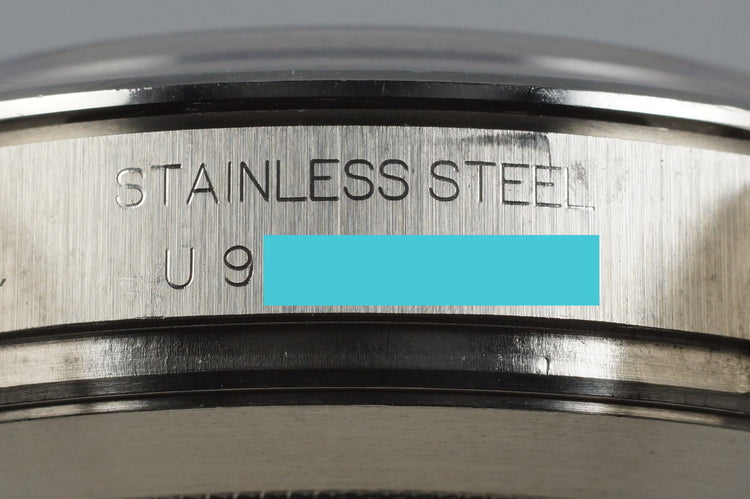 1997 Rolex SS Zenith Daytona 16520 Black Dial