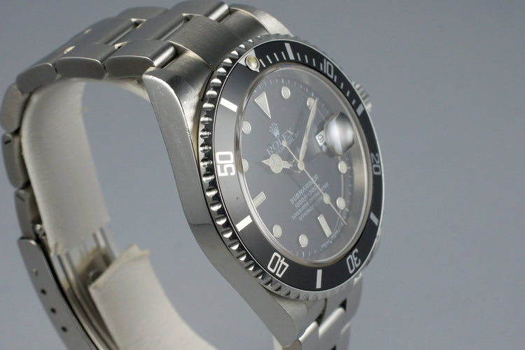 2003 Rolex Submariner 16610
