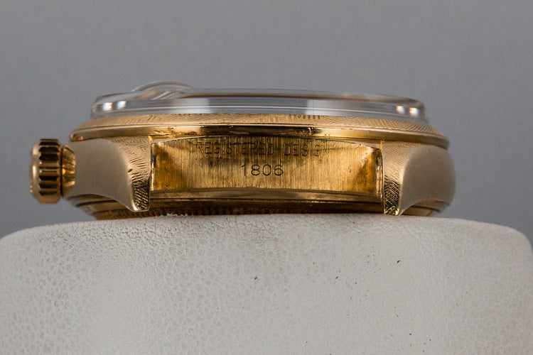 1971 Rolex 18K Day-Date 1806 in Morellis finish with Grey Dial