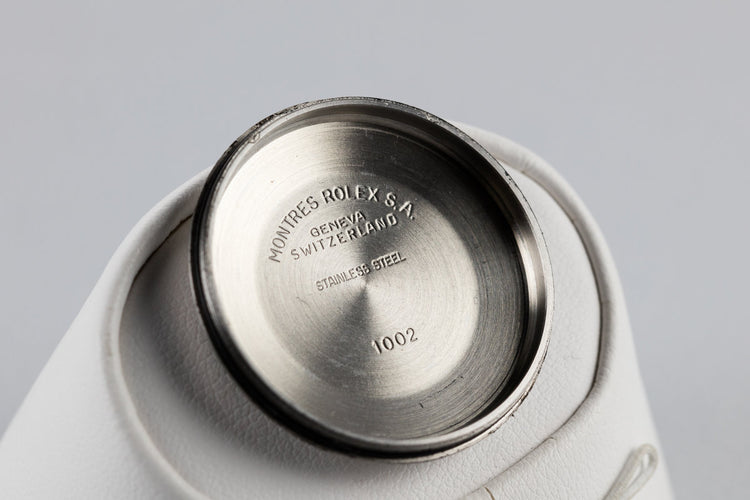 1983 Rolex Oyster Perpetual 1002 Silver Dial