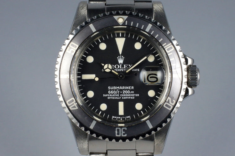 1978 Rolex Submariner 1680 with Box and Papers