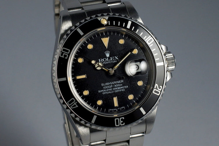 1987 Rolex Submariner 168000