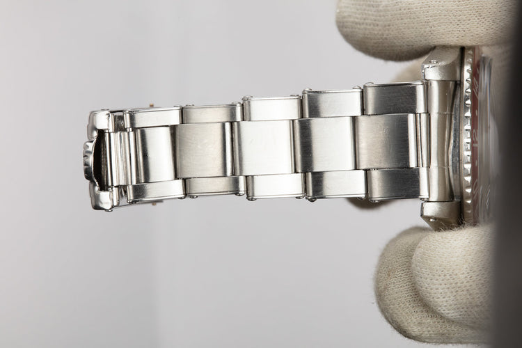 1963 Rolex GMT 1675 PCG Gilt Chapter Ring Underline Dial with Box, Papers, and Service Papers