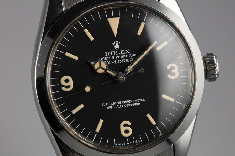 1974 Rolex Explorer 1016 Matte Dial with Box and Papers