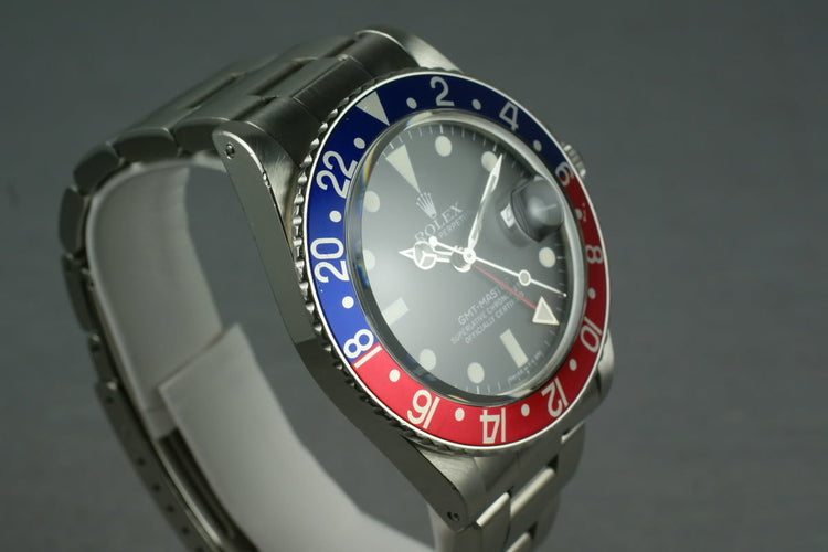 Rolex GMT 16750 with Box and papers
