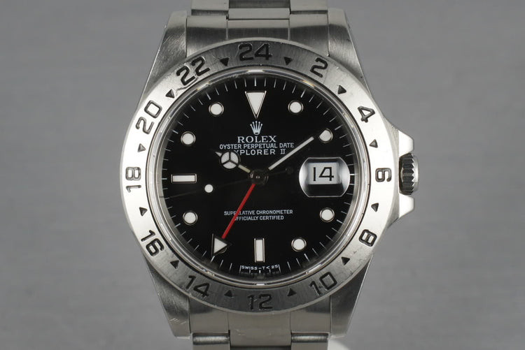 1991 Rolex Explorer II 16570 with Box and Papers