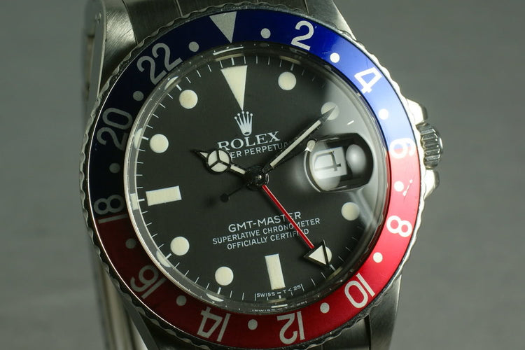 Rolex GMT 16750 with Box and papers