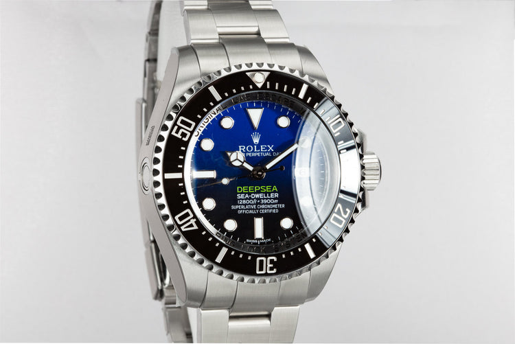 2015 Mint Rolex DeepSea Sea-Dweller 116660 Previously Owned by Reggie Jackson with Box and Papers