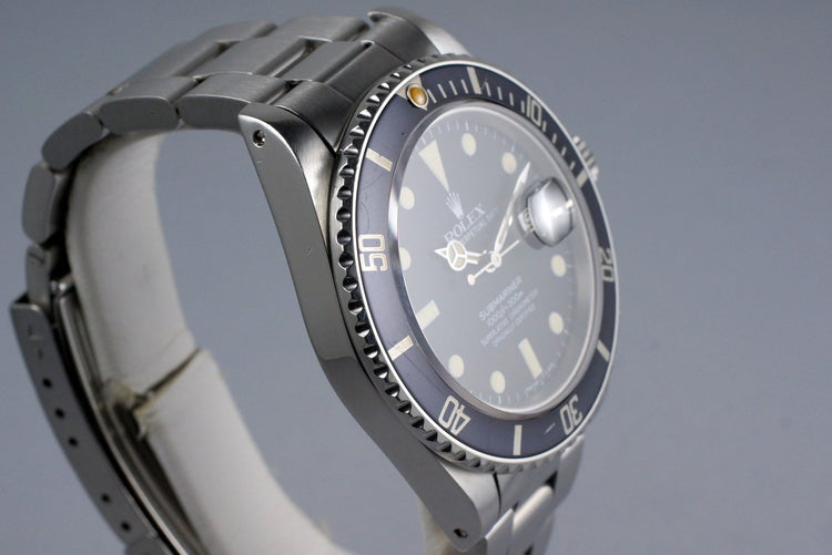 1981 Rolex Submariner 16800