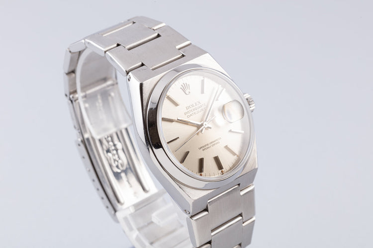 1979 Rolex OysterQuartz DateJust 17000 Silver Dial