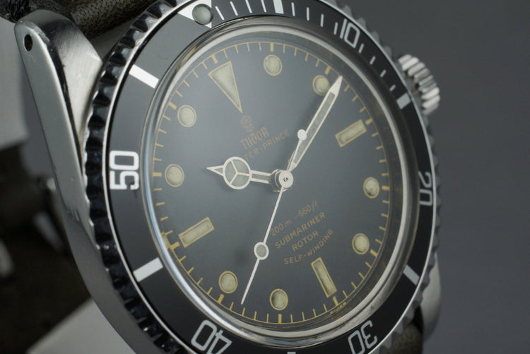 1964 Tudor Submariner 7928 PCG Gilt Chapter Ring Dial