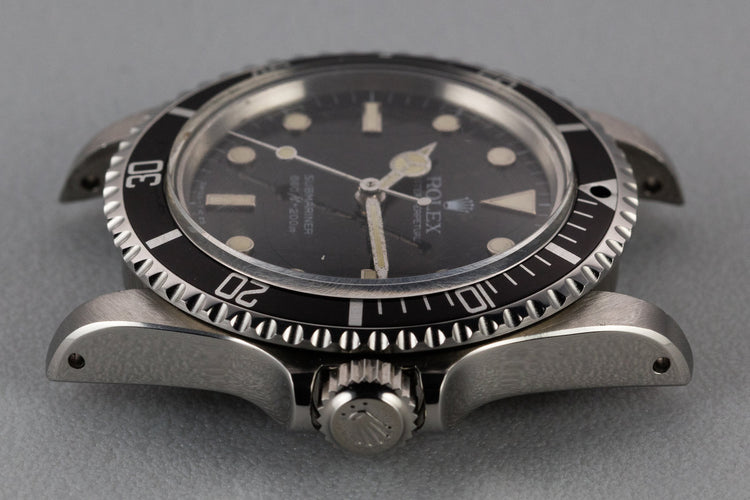 1985 Rolex Submariner 5513 Glossy Dial with Spider Cracking Patina