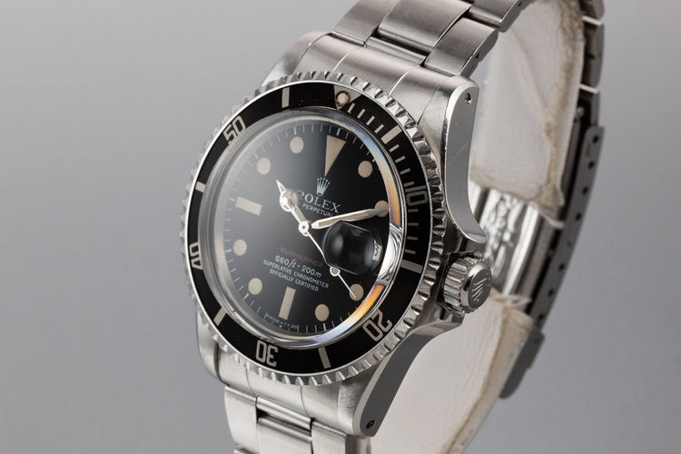 1971 Rolex Red Submariner 1680 with MK V Dial