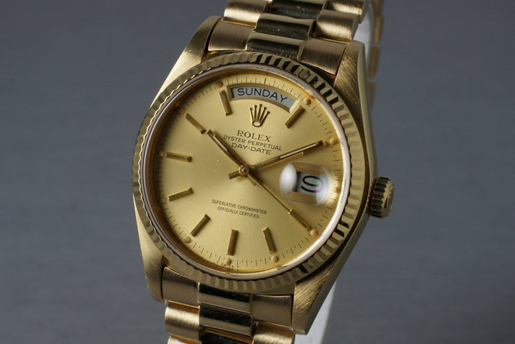 1980 Rolex YG Day-Date 18038