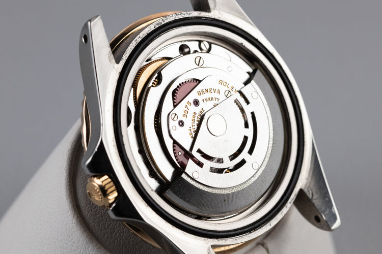 1981 Rolex Two Tone GMT-Master 16753 with Black Nipple Dial