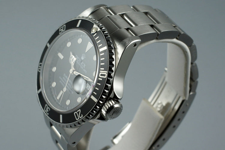 1995 Rolex Submariner 16610