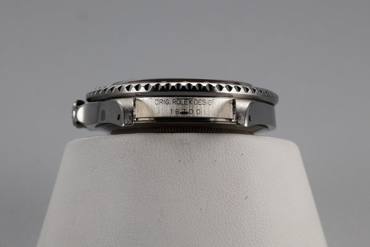1999 Rolex GMT-Master 16700 SWISS Only Dial with Faded "Coke" Bezel