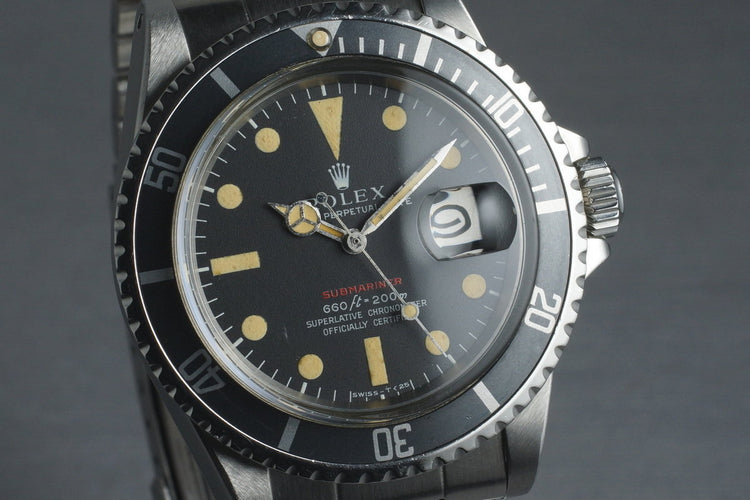 1970 Rolex Red Submariner1680 Mark IV