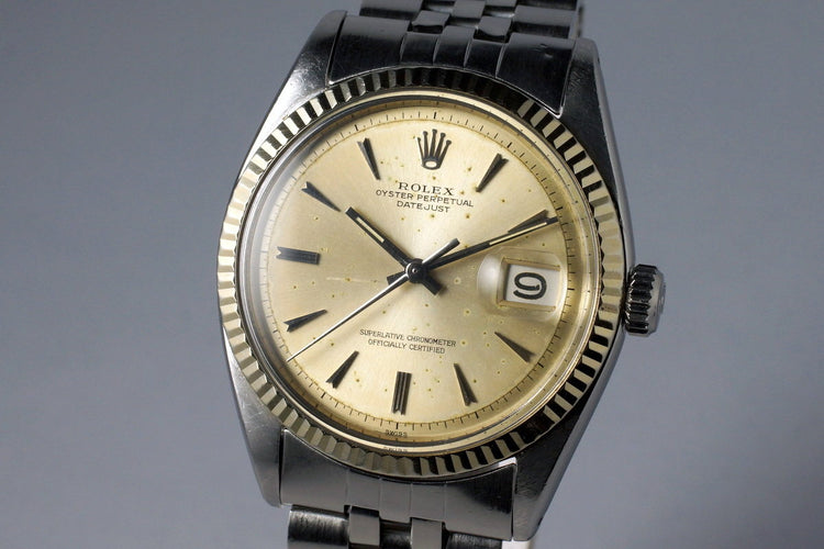 1962 Rolex Datejust 1601 with Non-Luminous Dial