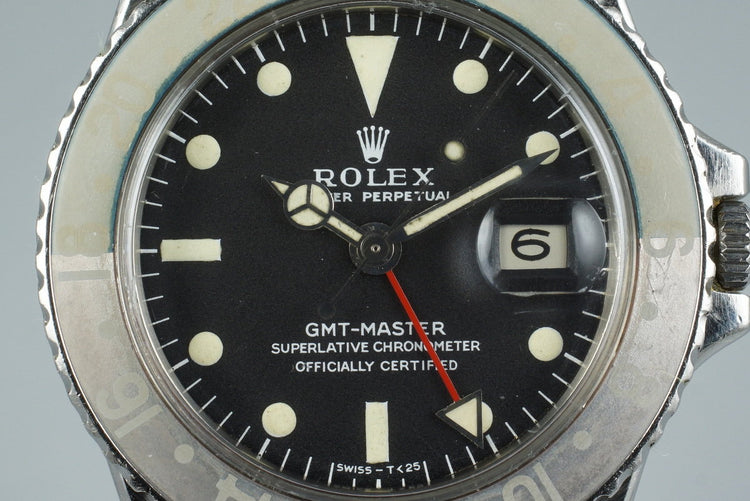 1967 Rolex GMT 1675 Mark I Dial