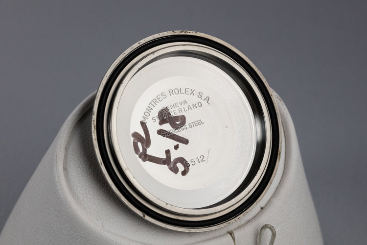 1985 Rolex Submariner 5513 with Glossy Spider Cracked Dial