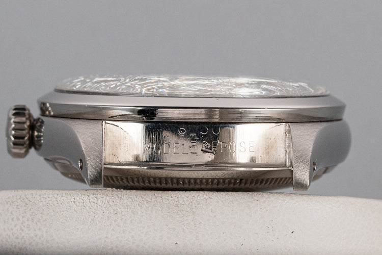 1953 Rolex Oyster Perpetual Explorer 6150 Gilt Dial with Military Clearance Diver Engraving