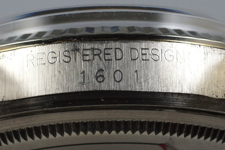 1972 Rolex DateJust 1601 Gray Dial