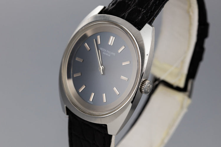 Patek Philippe Steel Calatrava 3579 Blue Dial