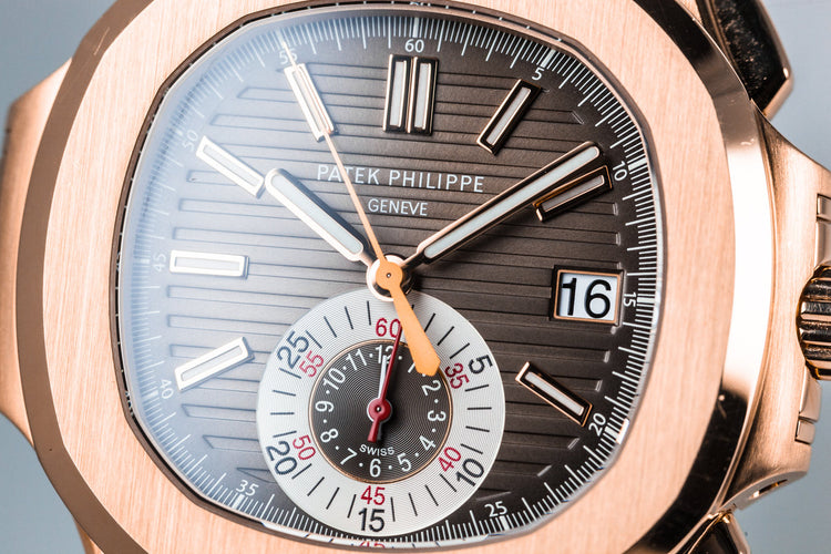 2010 18K Rose Gold Patek Philippe Nautilus 5980R-001