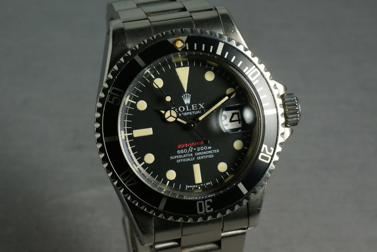 Rolex Red Submariner 1680 Mark IV