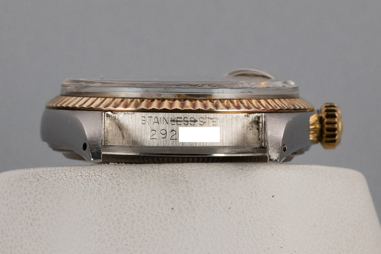 1971 Rolex Two-Tone DateJust 1601 Silver Dial with Papers