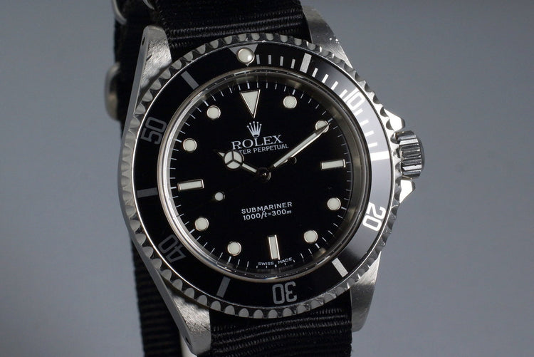 2001 Rolex Submariner 14060M