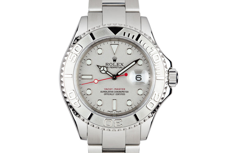 2005 Rolex Platinum Yacht-Master 16622 with Box and Papers