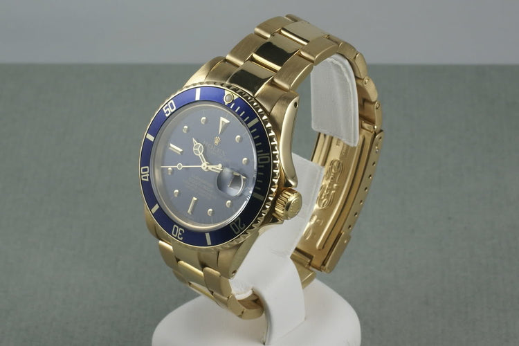 Rolex 18K Submariner Color Change Nipple Dial
