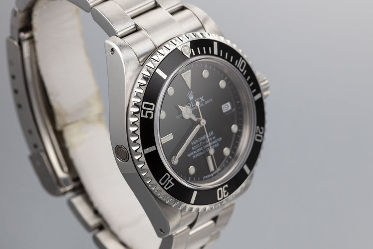 1999 Rolex Sea-Dweller 16600