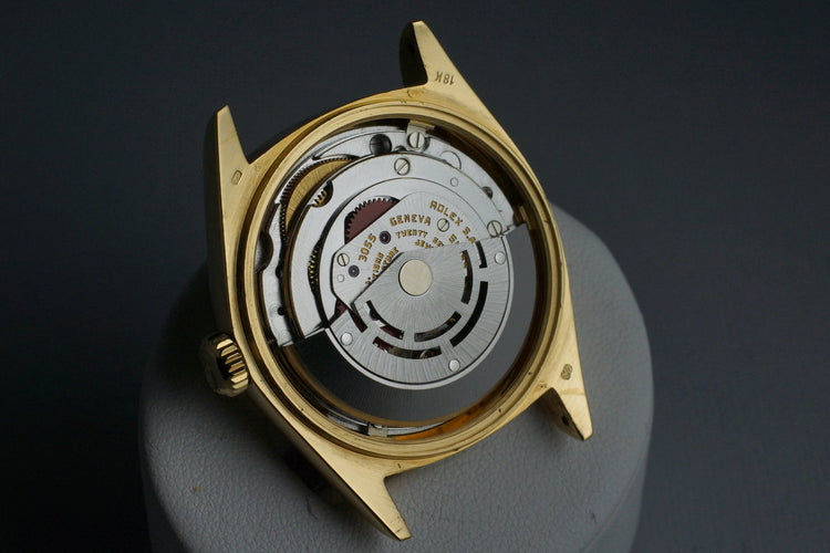 1982 Rolex YG Day Date 18038 with White Roman Dial