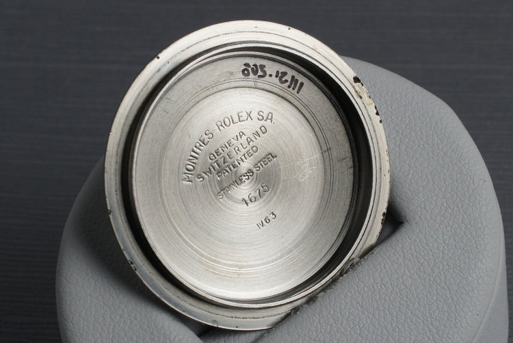 1963 Rolex PCG and Gilt GMT 1675 PCG with Box and Papers