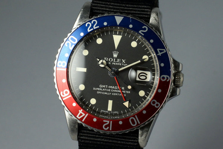 1970 Rolex GMT 1675 Mark I Dial