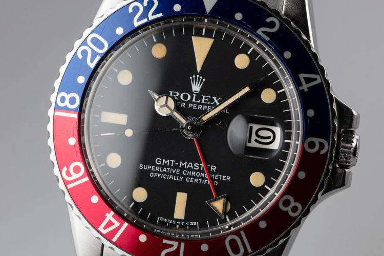1972 Rolex GMT-Master 1675 "Pepsi"