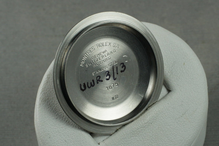 1972 Rolex GMT 1675 with Racing Strip Box
