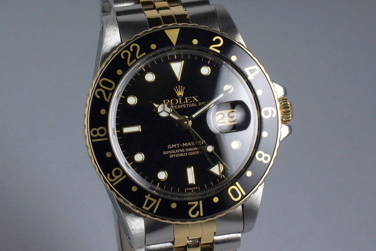 1981 Rolex Two Tone GMT 16753 with RSC Papers