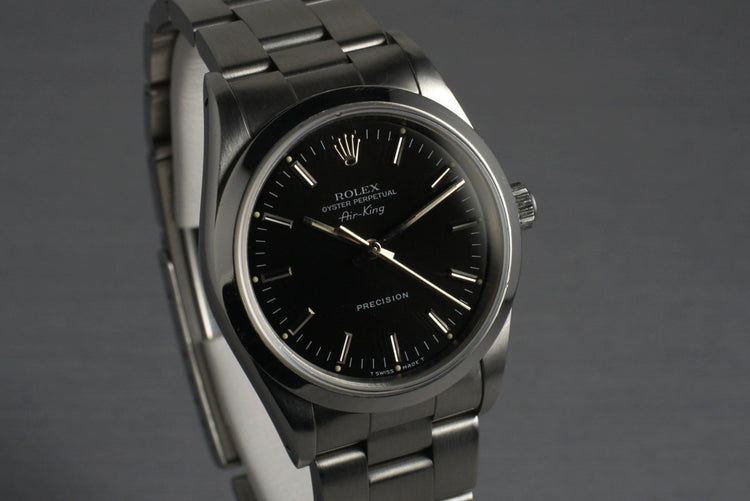 1991 Rolex Air-King 14000 with Box and Papers