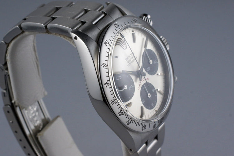 1975 Rolex Daytona 6265 Big Red Silver Dial with Box