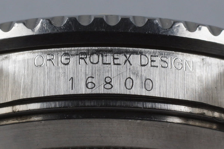 1982 Rolex Submariner 16800 with Box and Papers