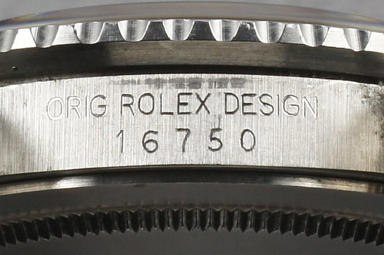 Rolex GMT 16750 with none date dial
