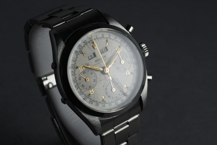 1960 Rolex Steel Datocompax Triple-Date Chrono “Jean-Claude Killy” 6236